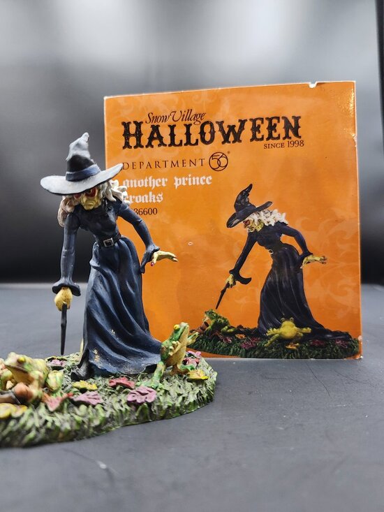 Department 56 Other - Department 56 Snow Village Halloween Another Prince Croaks with Box RARE